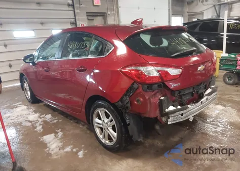 2017 Chevrolet Cruze Lt Auto from USA, damaged, VIN 3G1BE6SM8HS616037